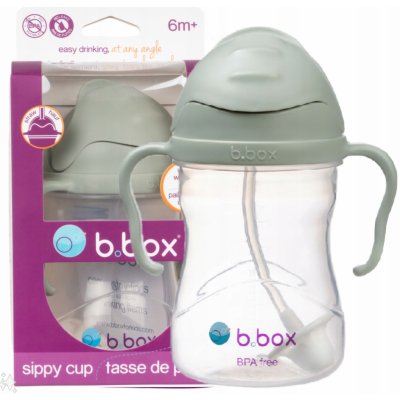 b.box hrneček s brčkem nefritově zelený 240 ml – Hledejceny.cz