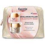 Eucerin Hyaluron-Filler + Elasticity Rosé denní krém 50 ml + noční krém 50 ml – Zboží Dáma