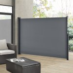 Goleto boční markýza na zastínění terasy 200 x 300 cm tmavě šedá – Zbozi.Blesk.cz