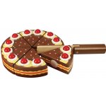 Bigjigs Toys čokoládový dort krájecí – Zboží Dáma