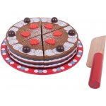 Bigjigs Toys čokoládový dort krájecí – Zboží Dáma