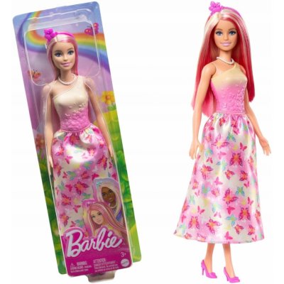 Barbie Pohádková princezna růžová HRR07 – Zboží Dáma