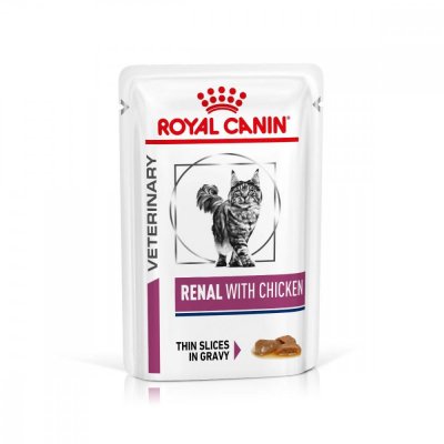 Royal Canin VD Cat Renal Chicken 12x 85 g – Zbozi.Blesk.cz
